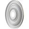 Ekena Millwork Cole PVC Medallion (Canopies up to 5 1/8"), 19"OD x 3 1/2"ID x 1"P, Metallic Weathered Steel CMP19CODST - alternate 5